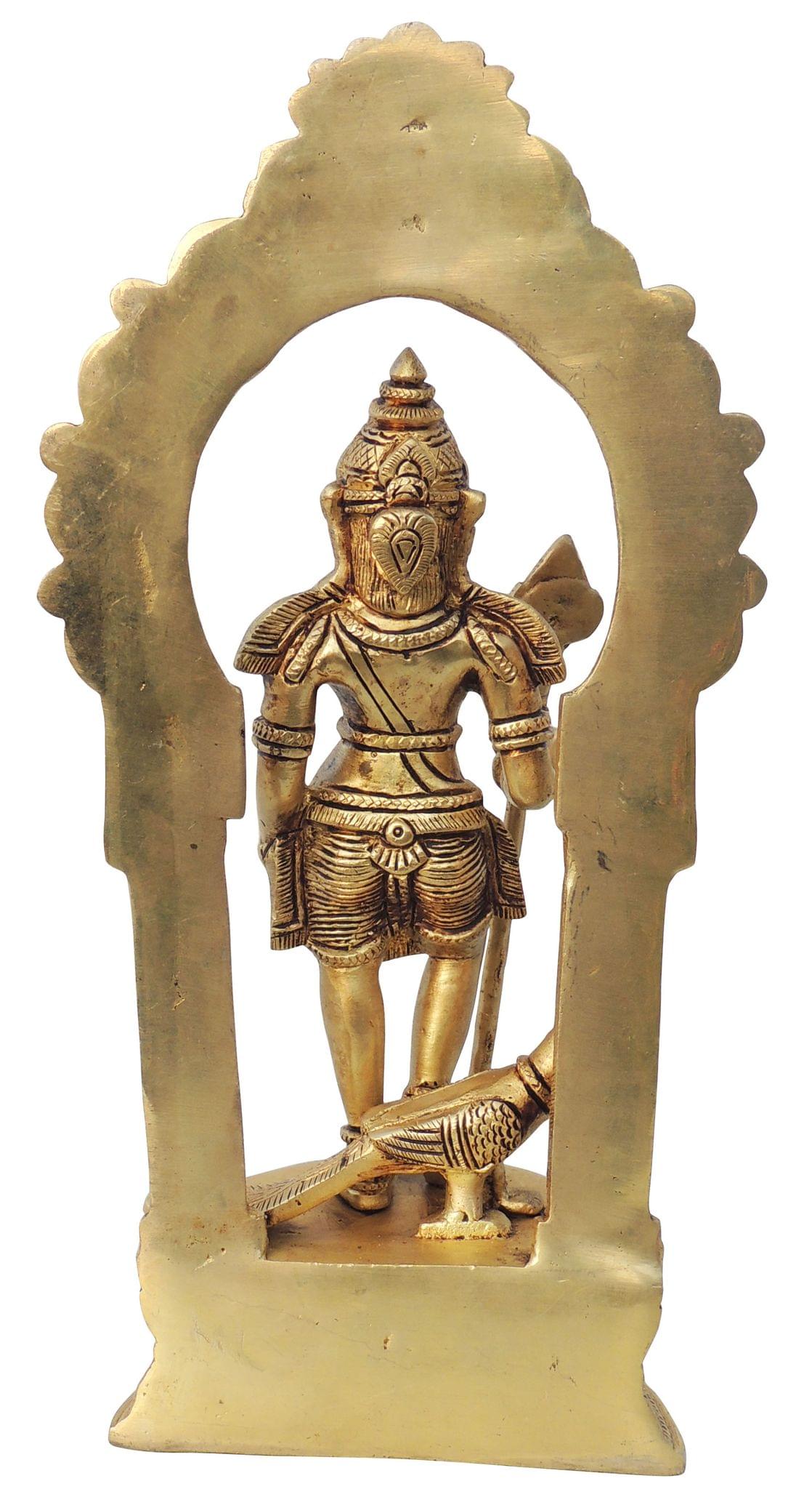 Brass Murugan Devi — 11.5"