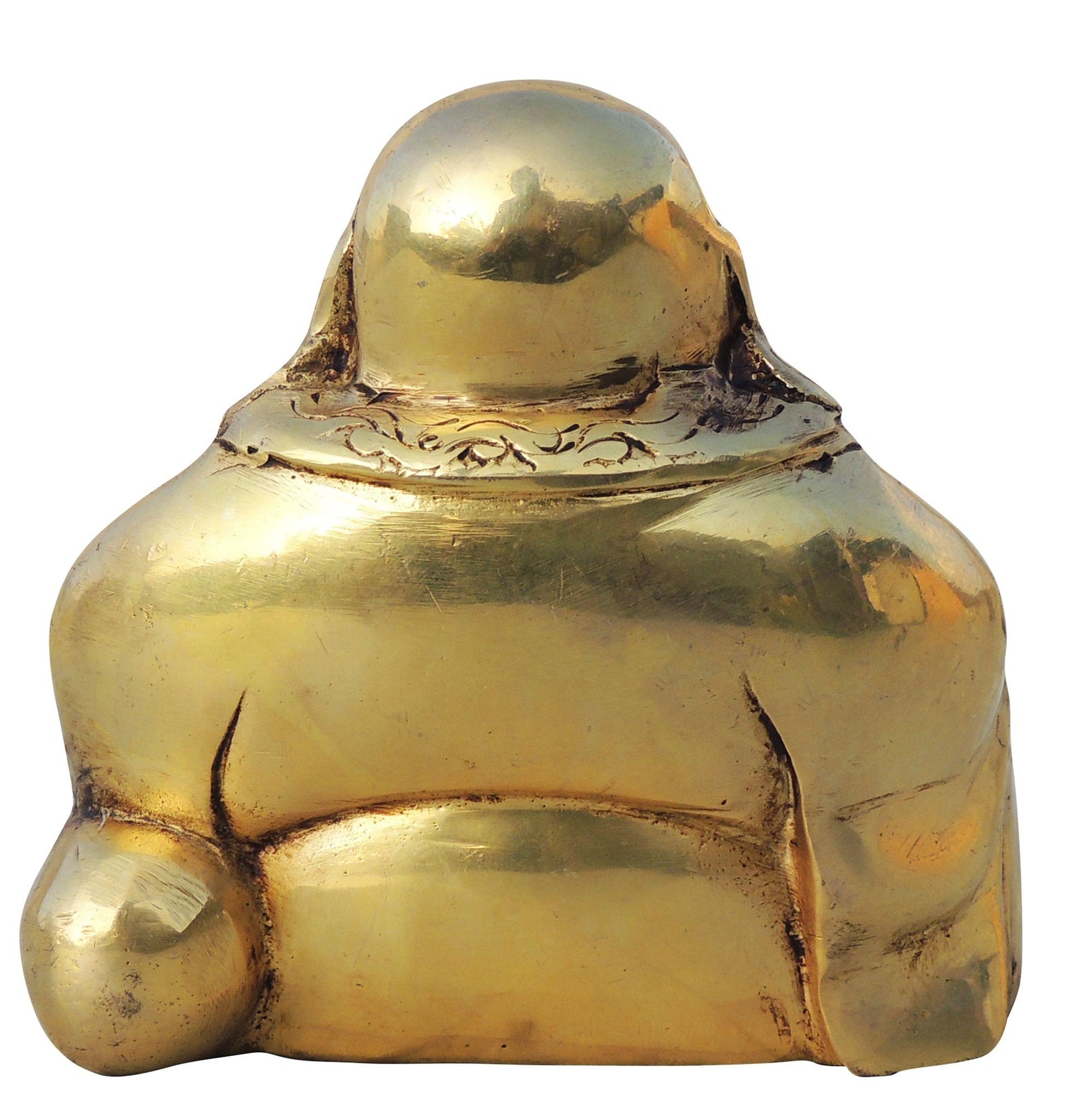 Brass Buddha — 4.2"