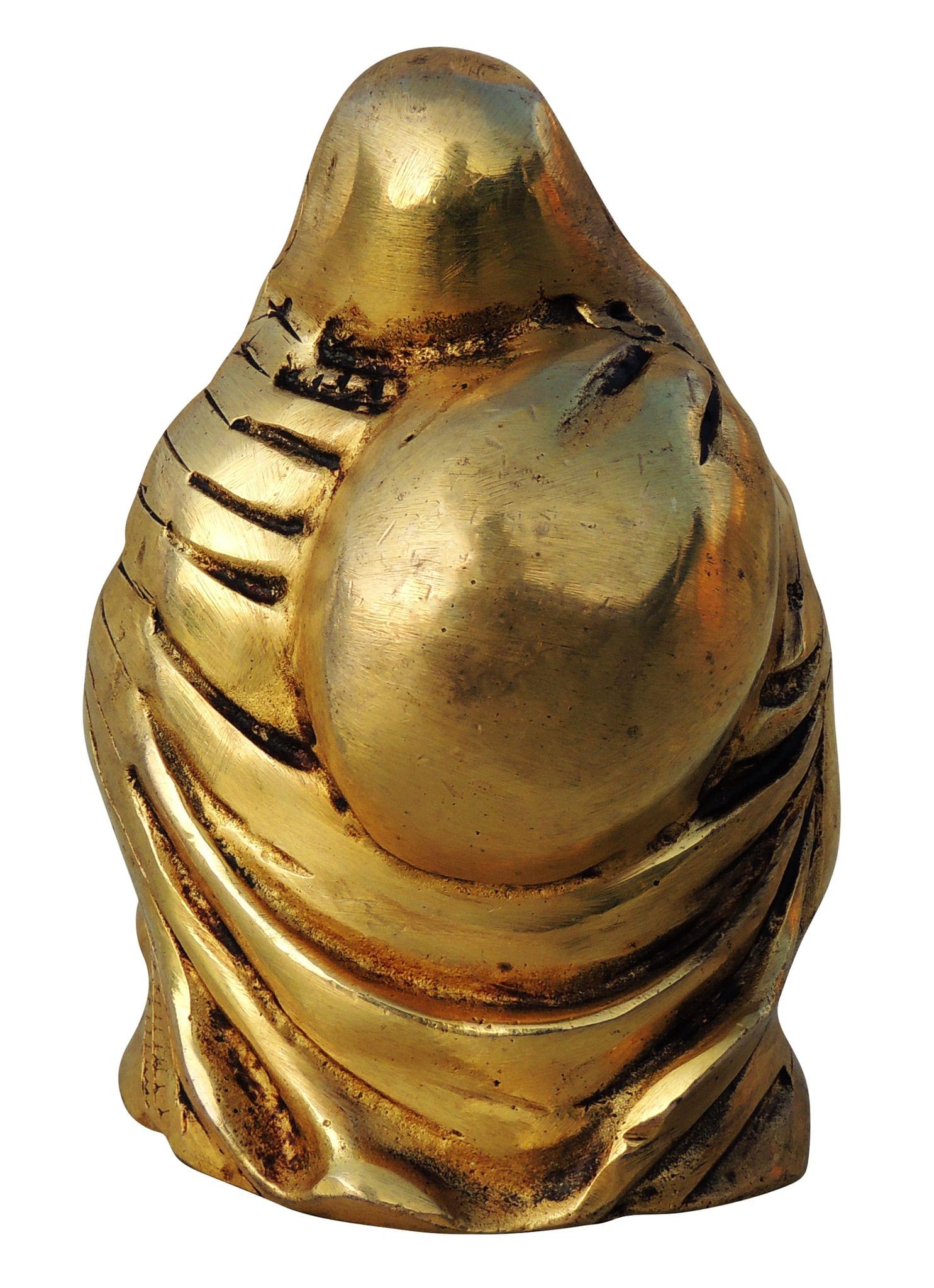 Brass Buddha — 4.2"