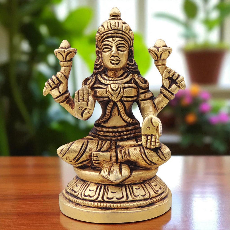 Brass Lakshmi — 3.5"