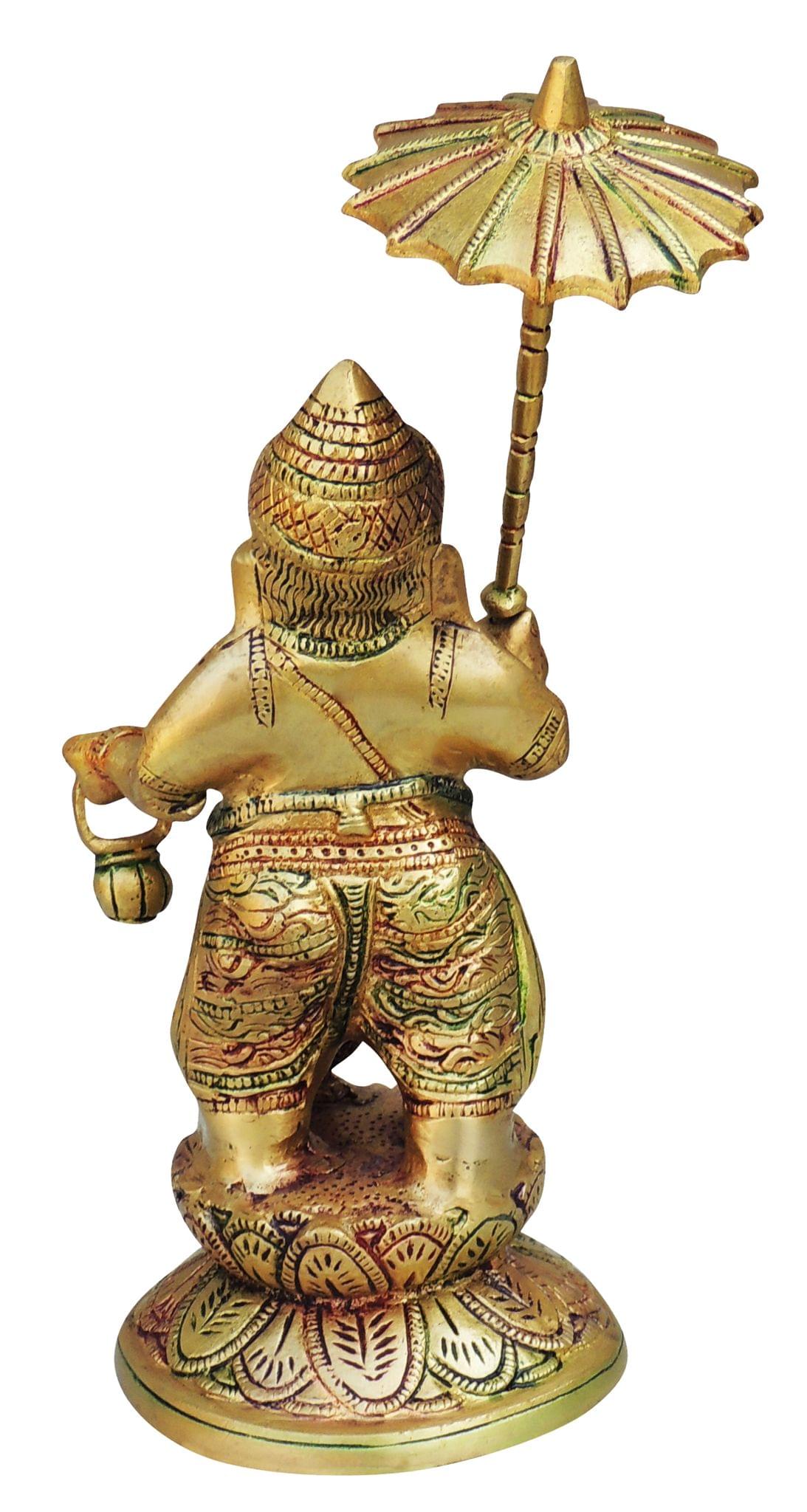Brass Ganesh — 11.5"