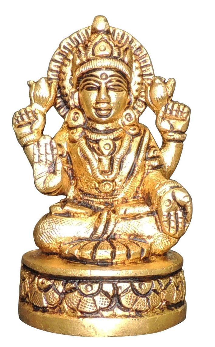 Brass Lakshmi — 3"