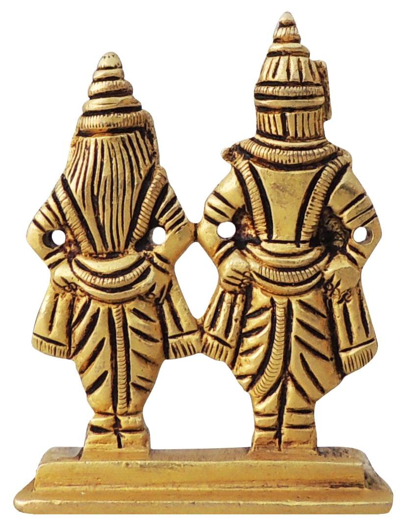 Brass Rukmini Vitthal — 2.7"