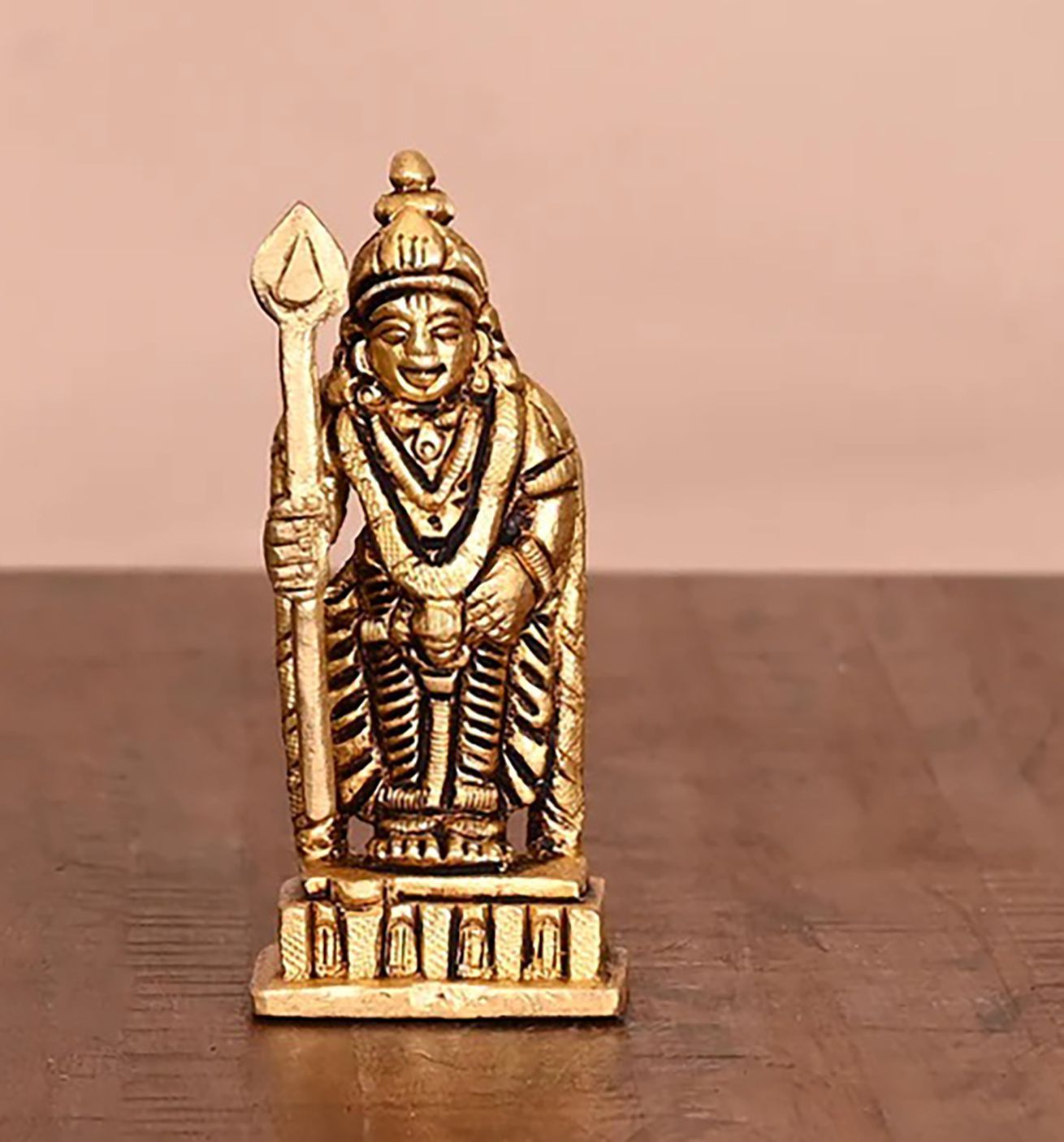 Brass Kartikeya — 3.2"