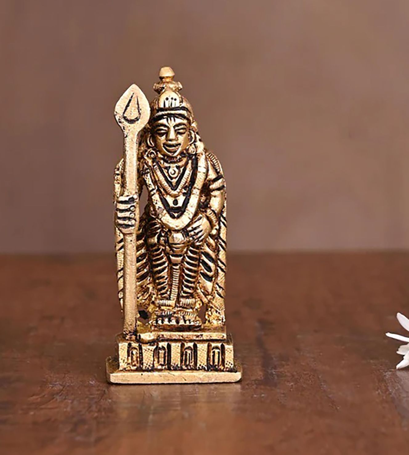 Brass Kartikeya — 3.2"