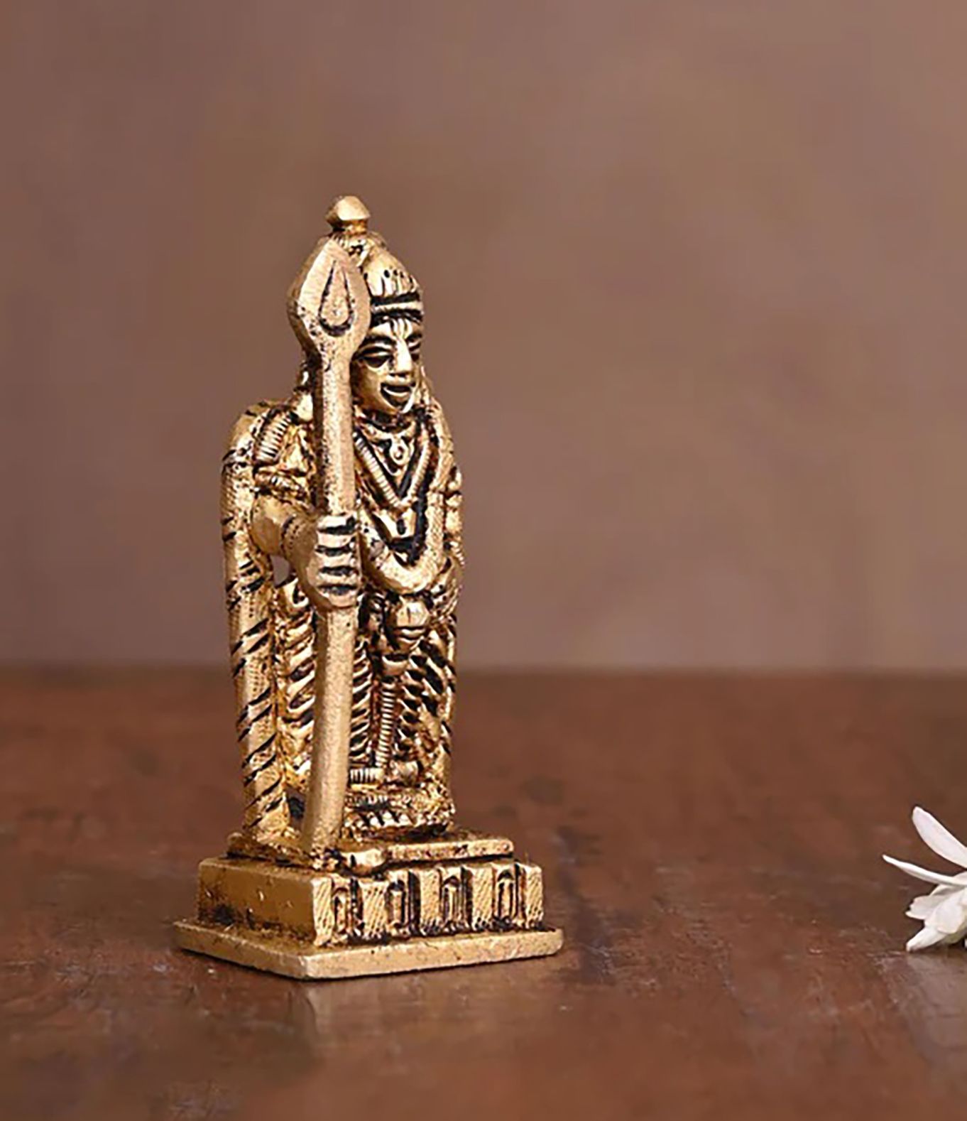 Brass Kartikeya — 3.2"