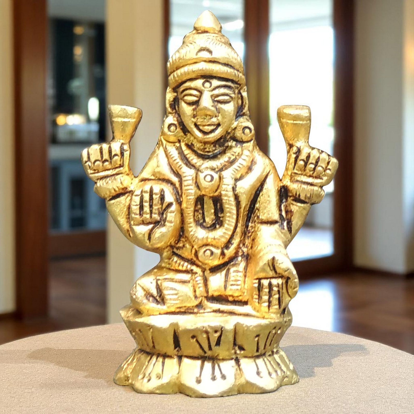 Brass Lakshmi — 2.2"
