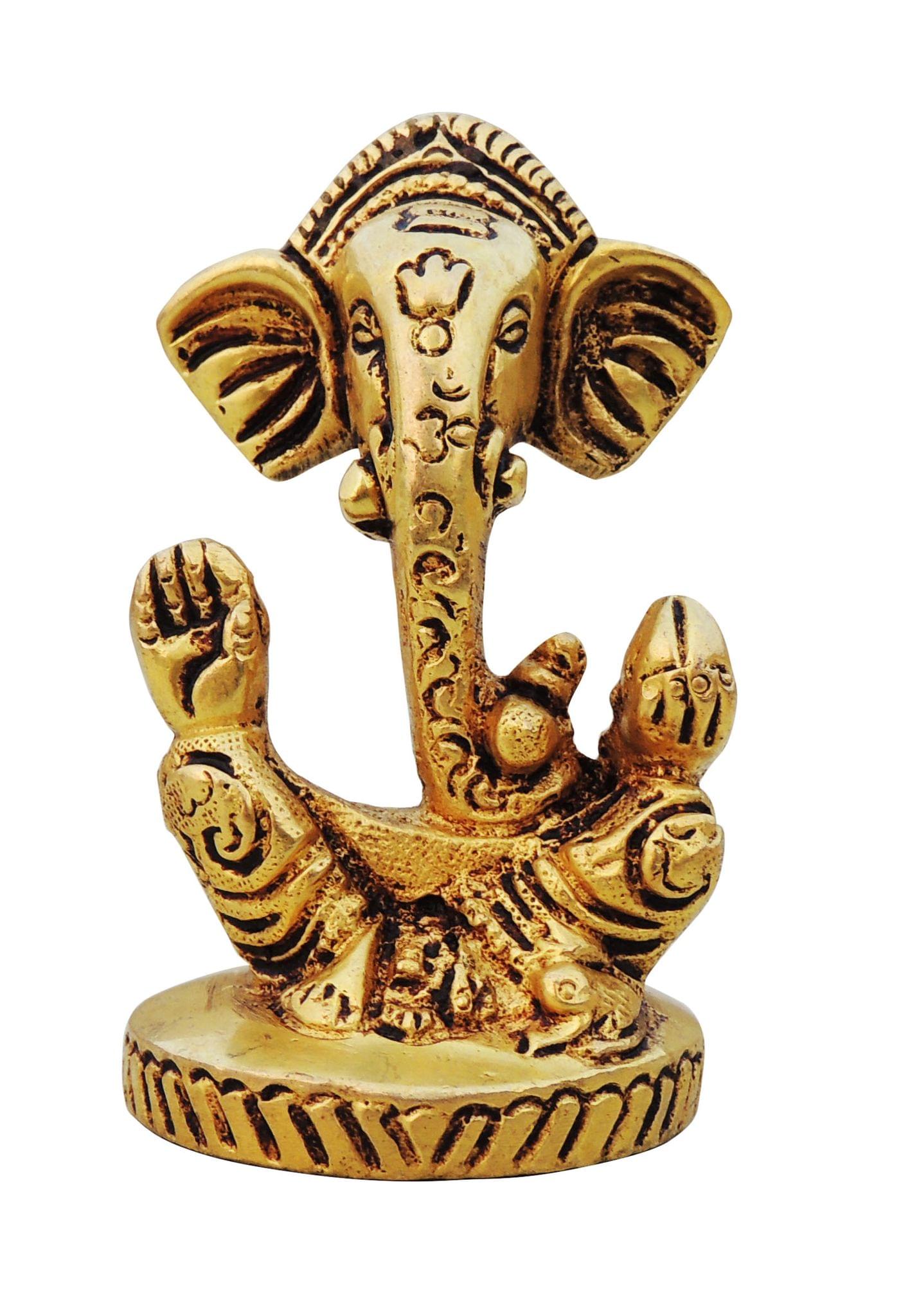 Brass Ganesh — 3"