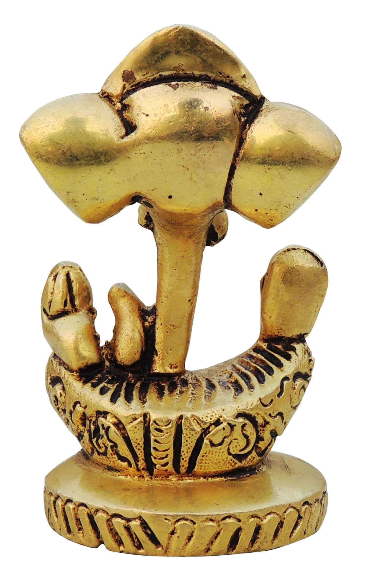 Brass Ganesh — 3"