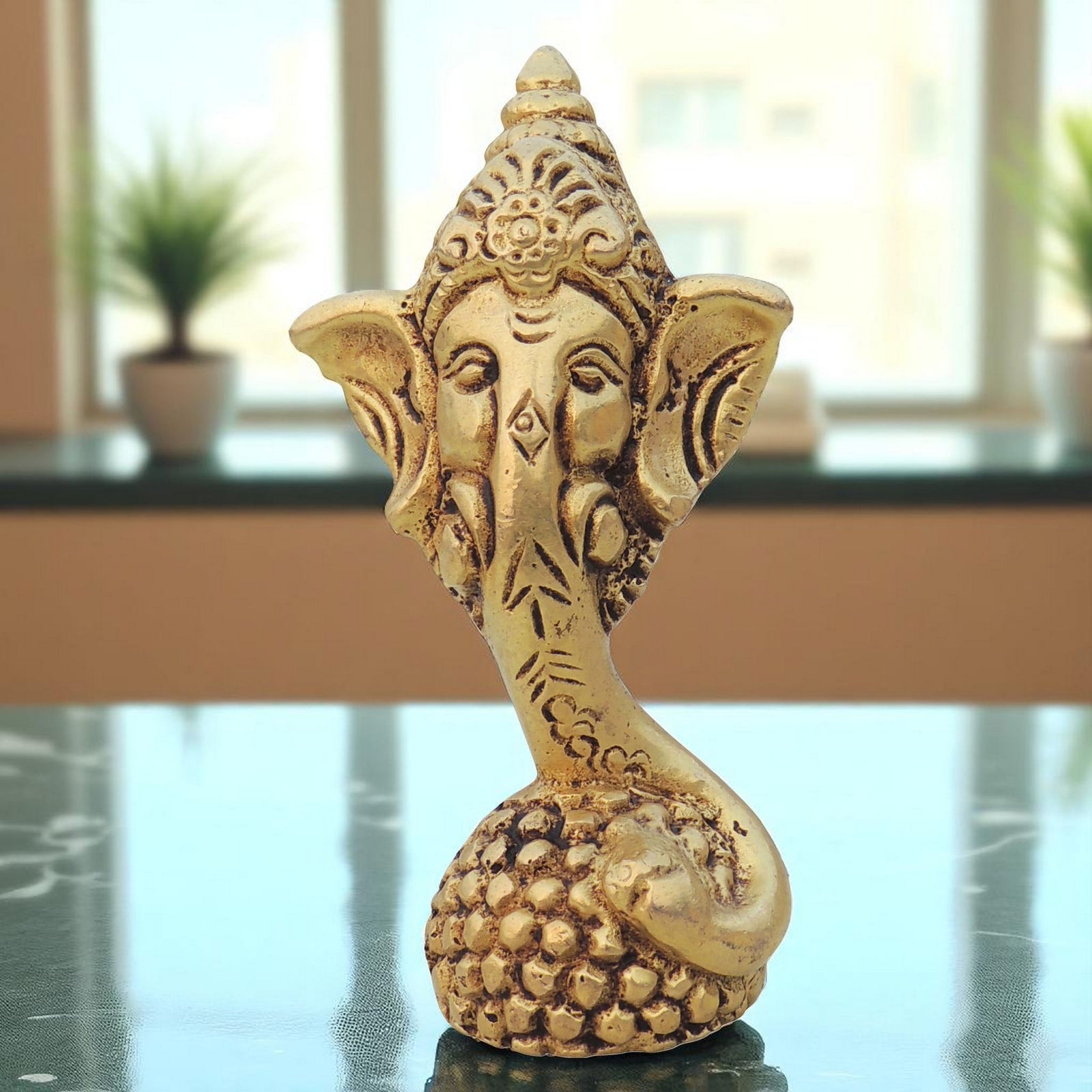 Brass Ganesh — 3.2"