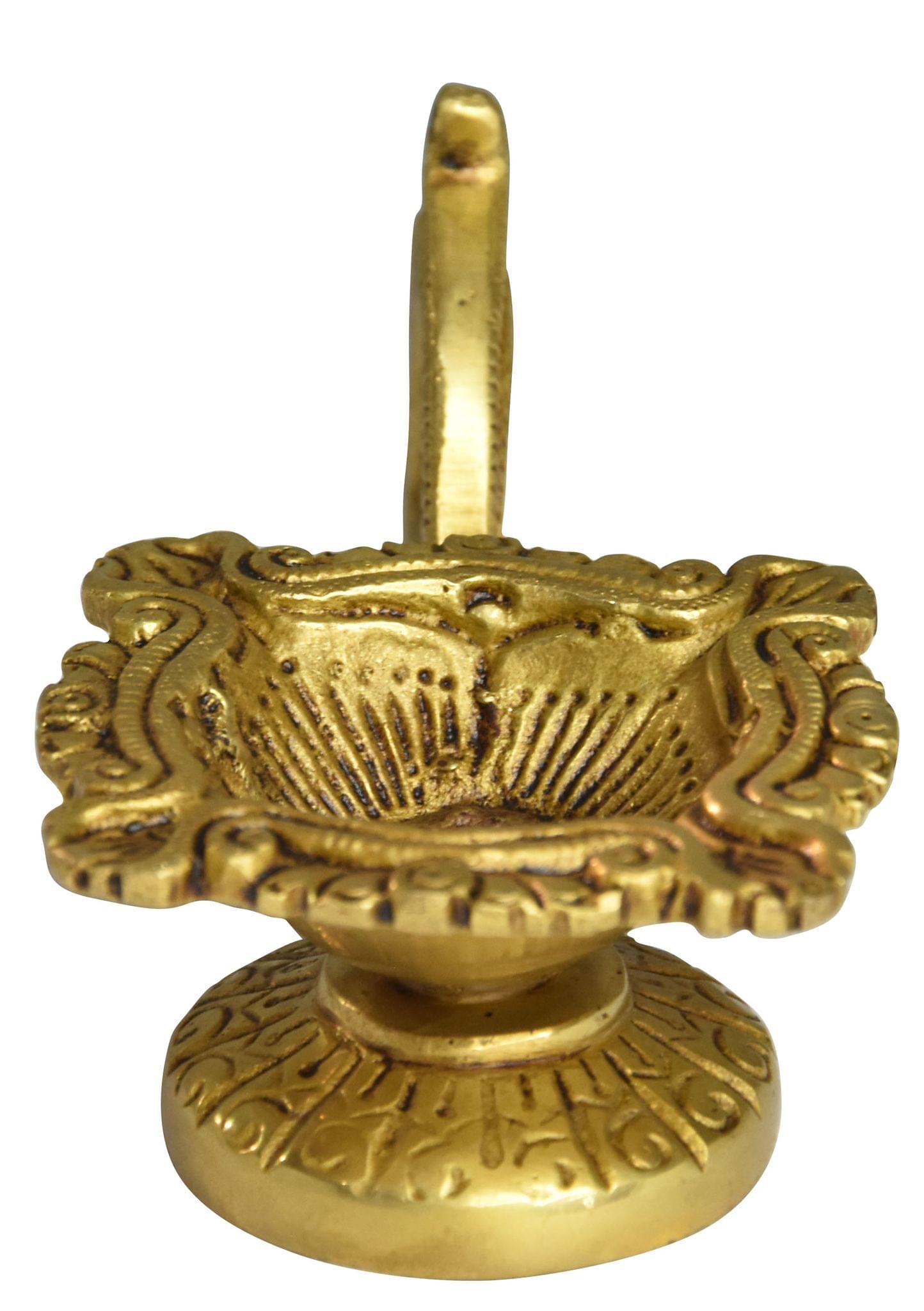 Brass Table Decor Deepak, Oil Lamp — 2"