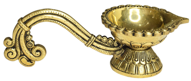 Brass Table Decor Deepak, Oil Lamp — 3"