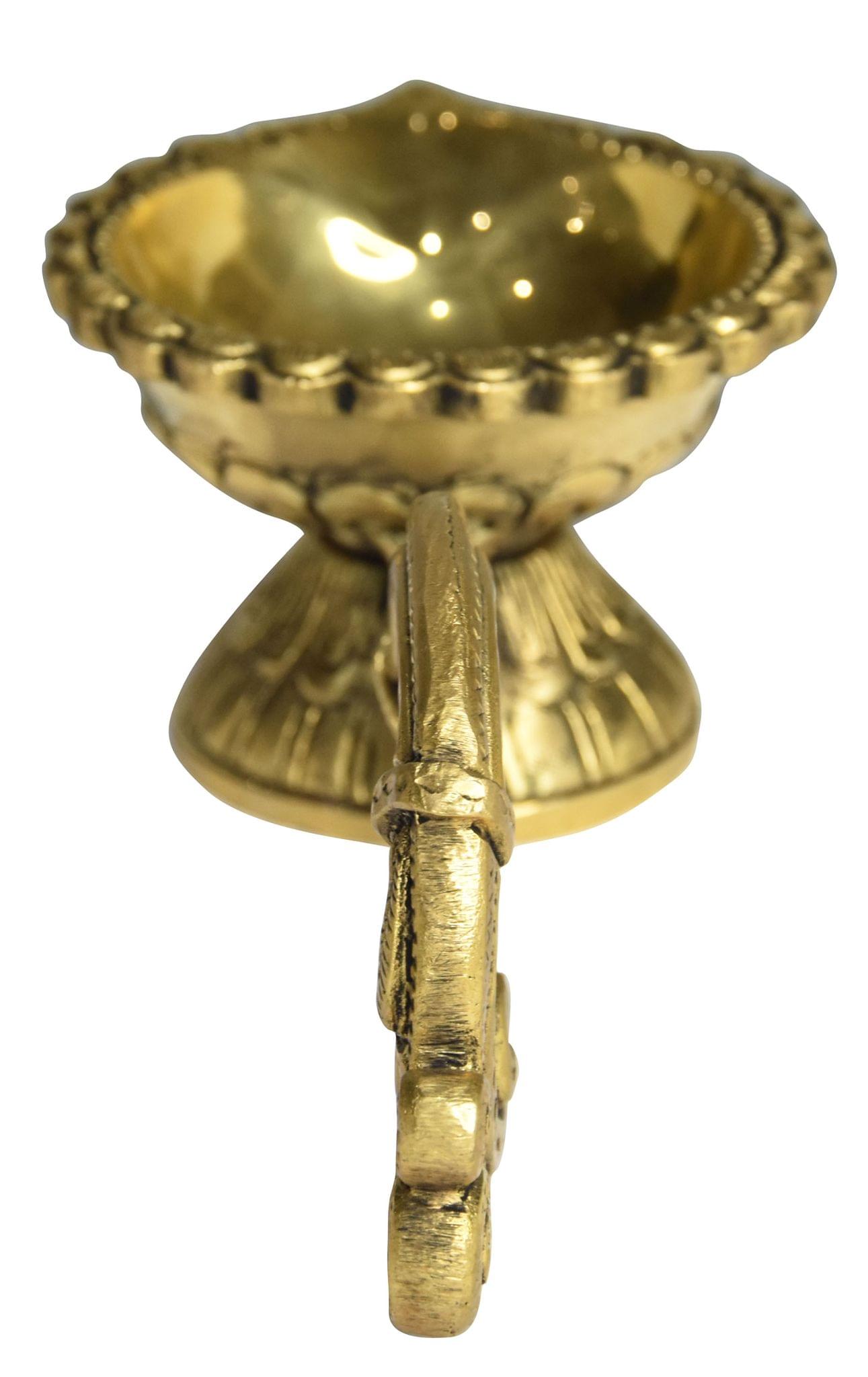 Brass Table Decor Deepak, Oil Lamp — 3"