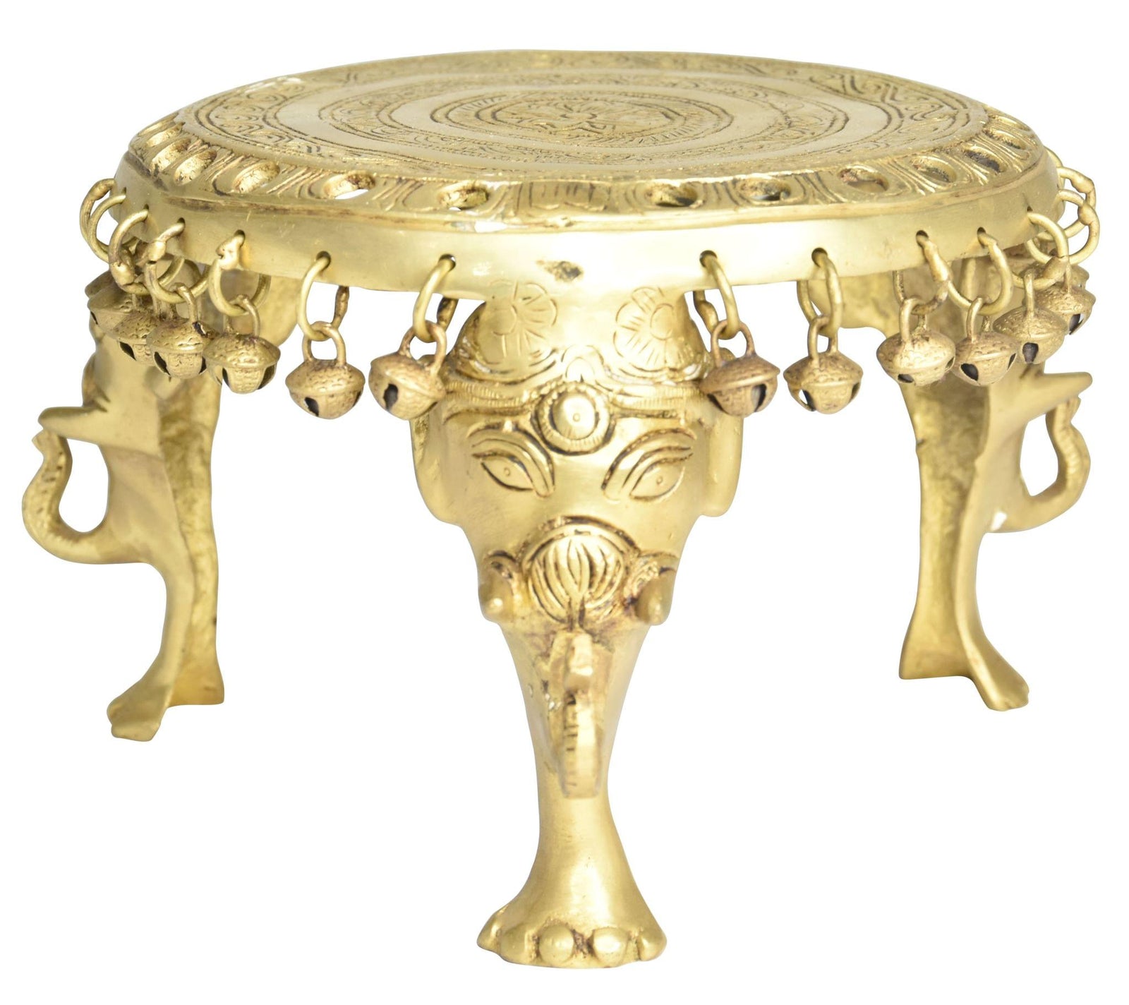 Brass Chowki For — 6"