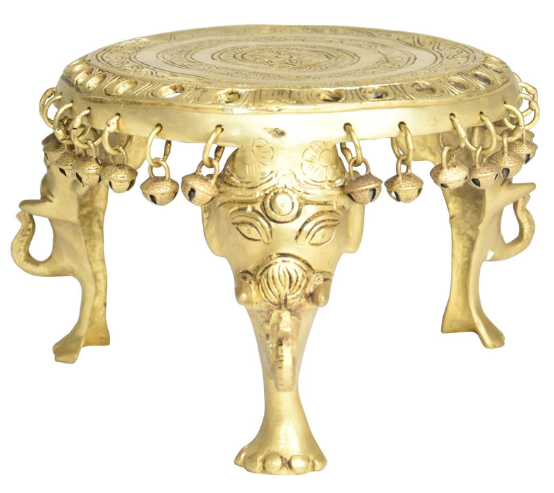 Brass Chowki For — 6"