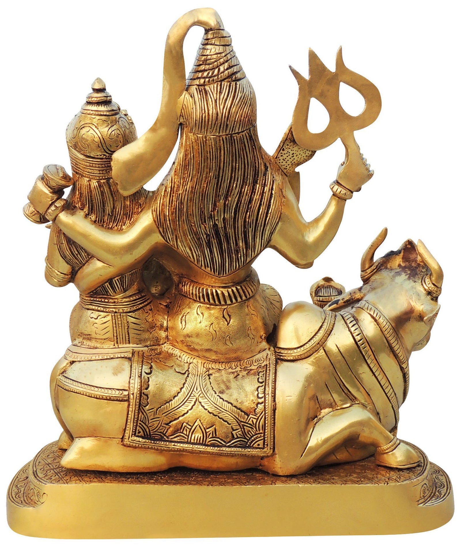 Brass Shiva — 14"