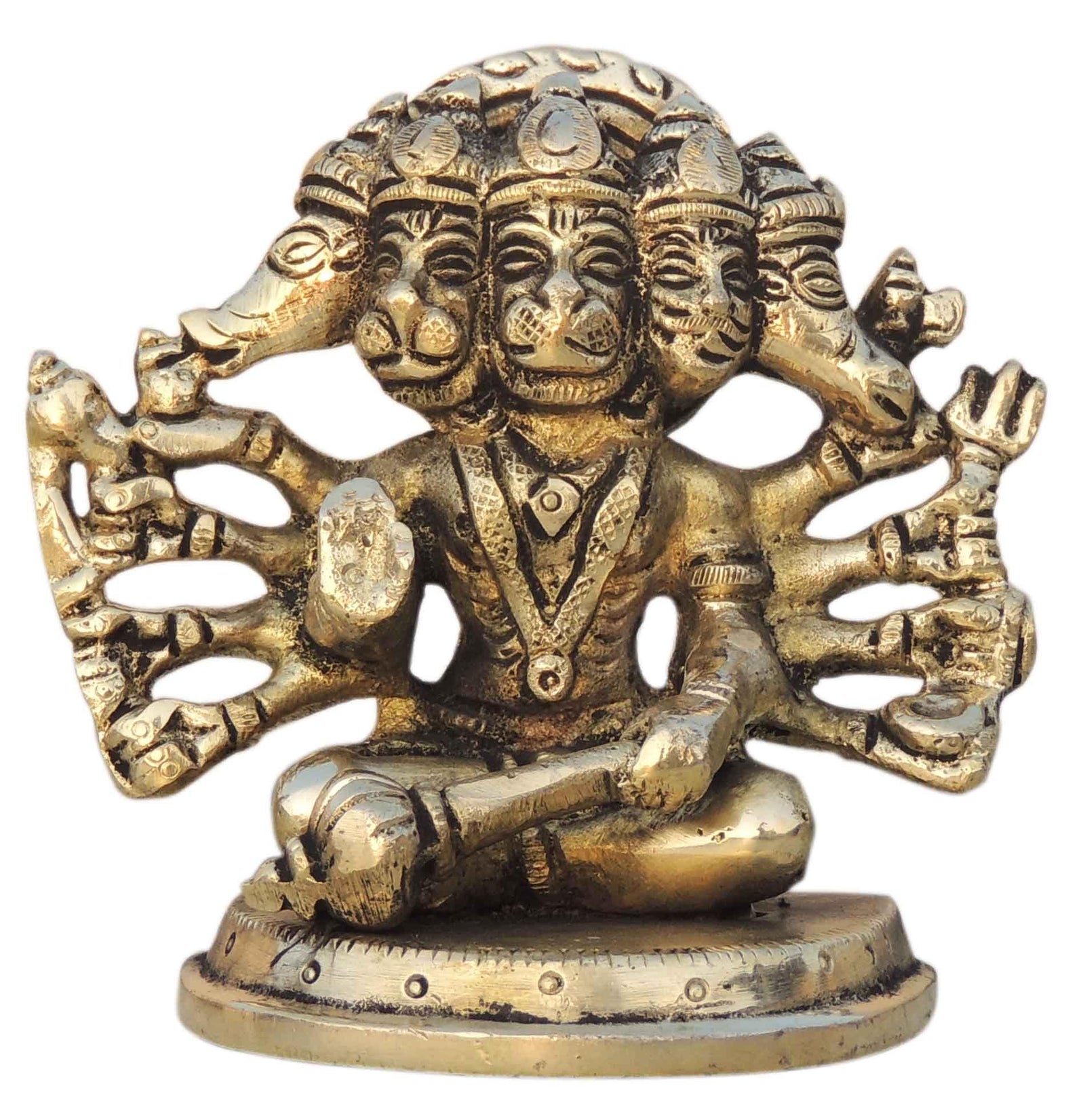 Brass Hanuman — 4"