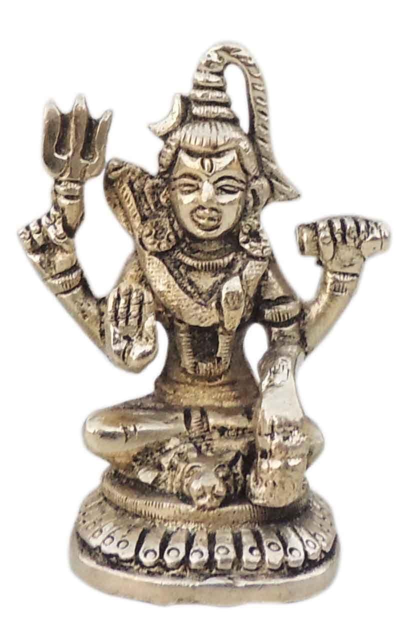 Brass Shiva — 3"