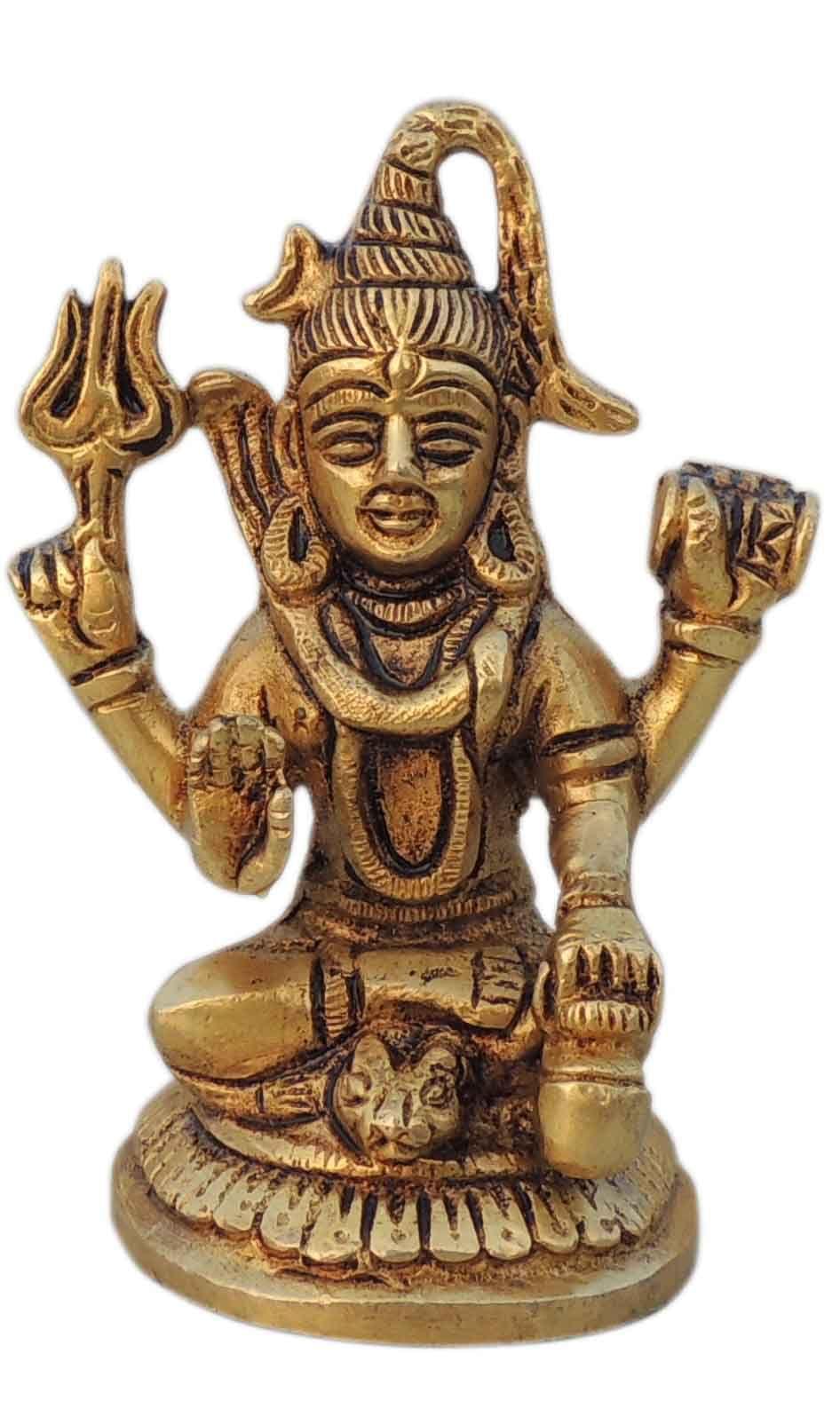 Brass Shiva — 4"
