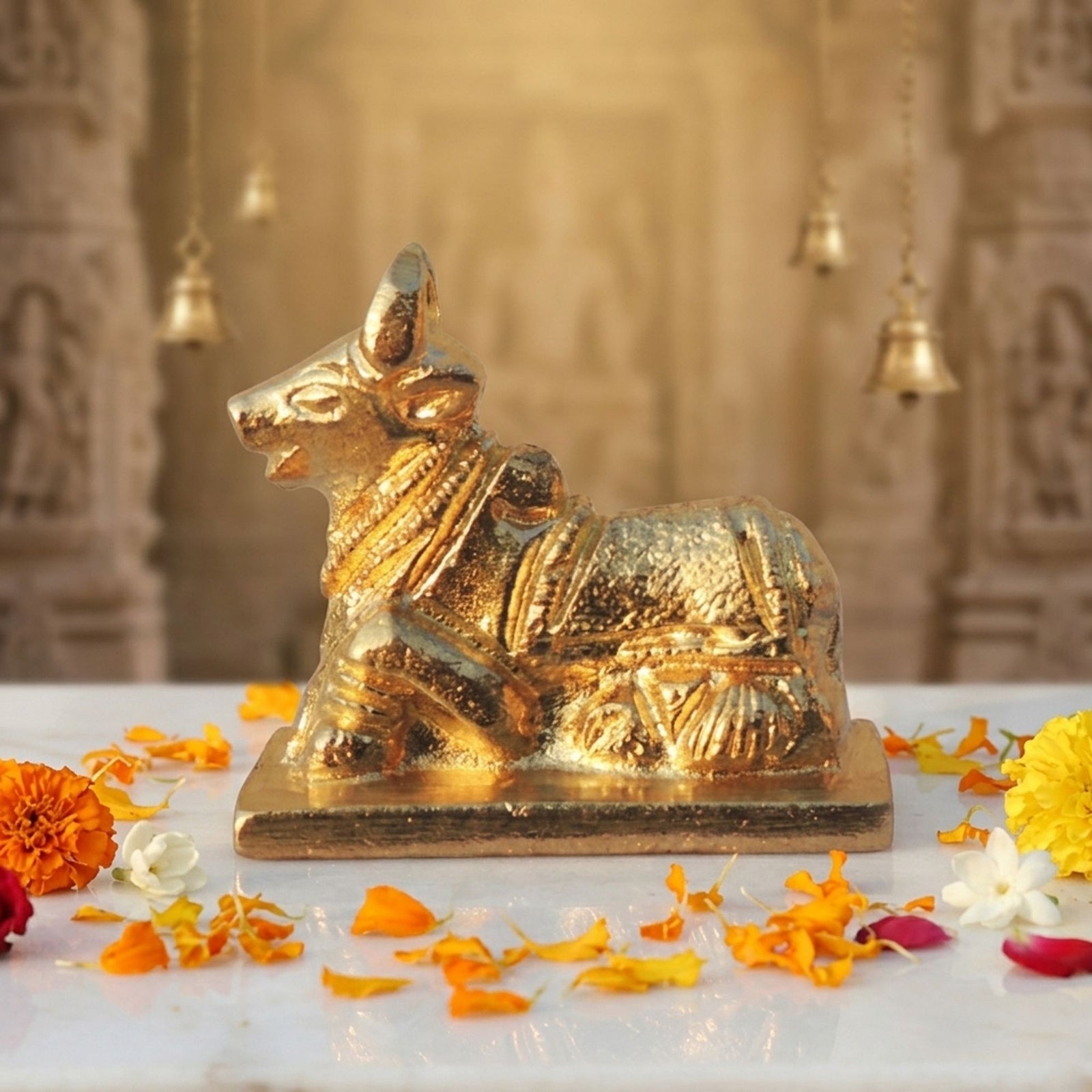 Brass Nandi — 2"