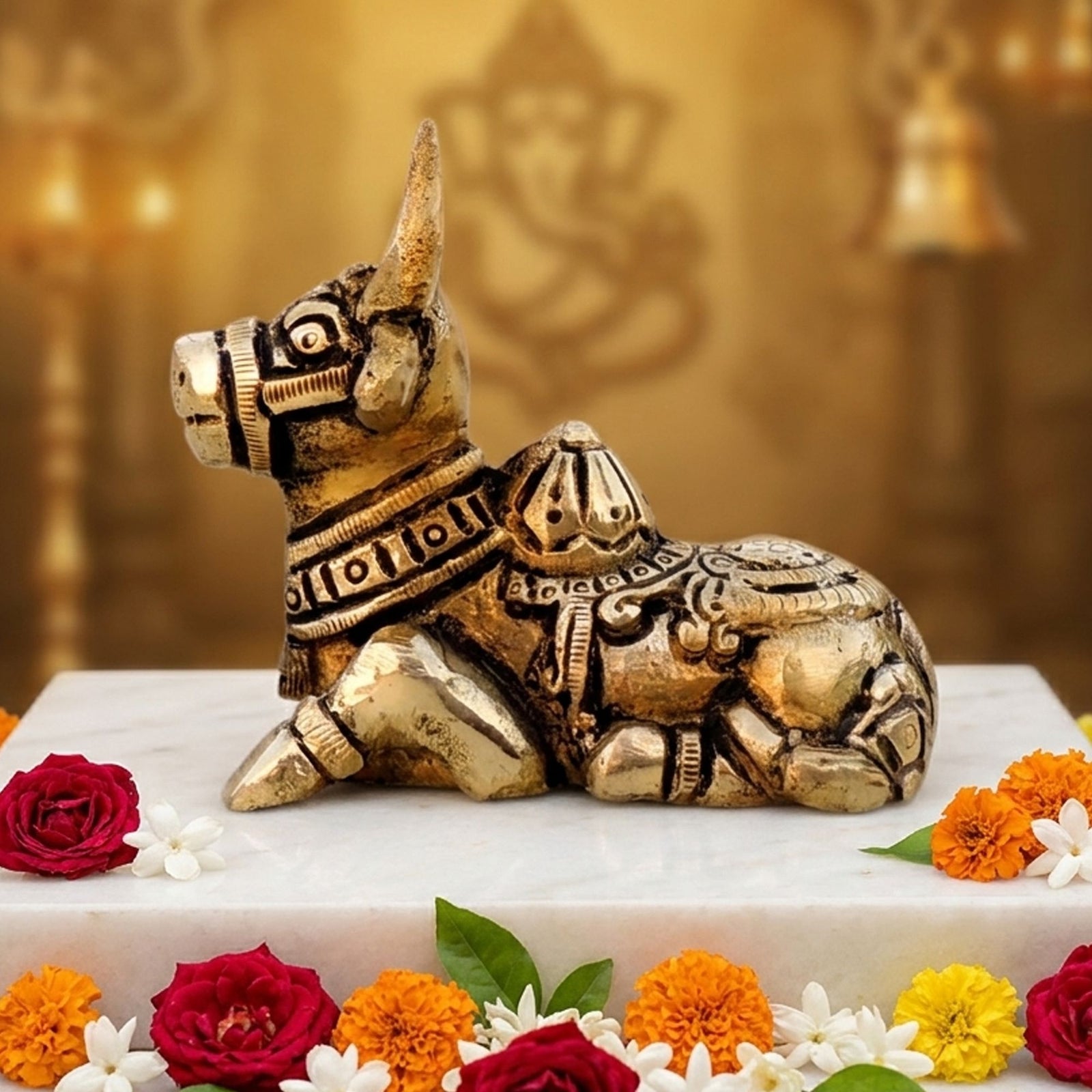 Brass Nandi — 2.6"