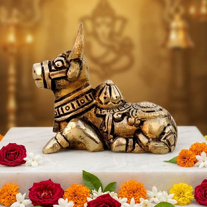 Brass Nandi — 2.6"