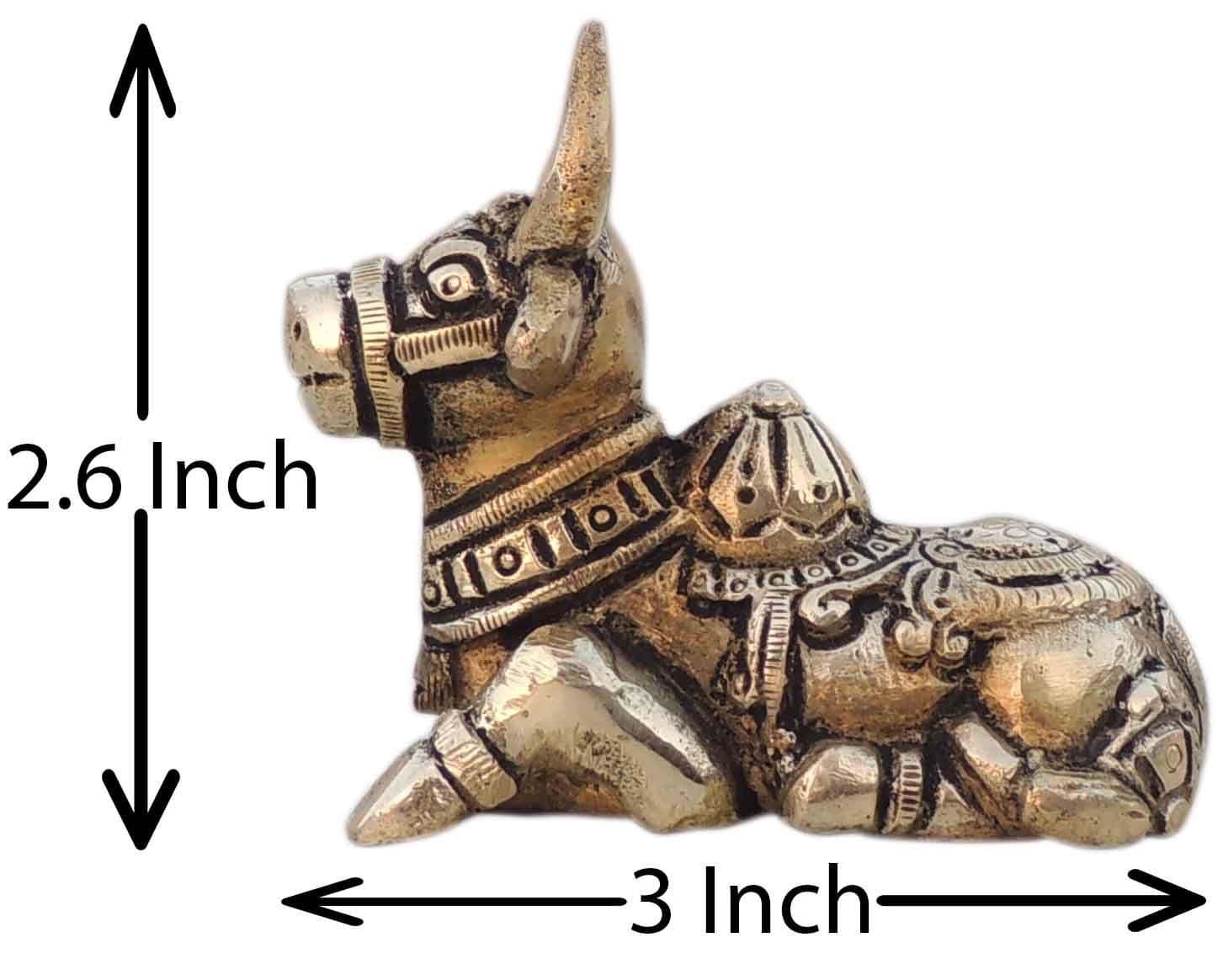 Brass Nandi — 2.6"