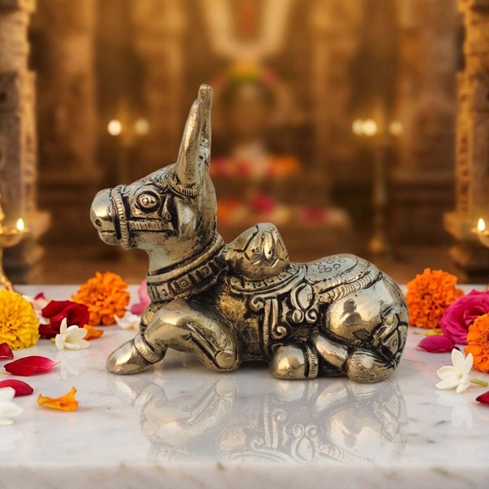 Brass Nandi — 3.2"
