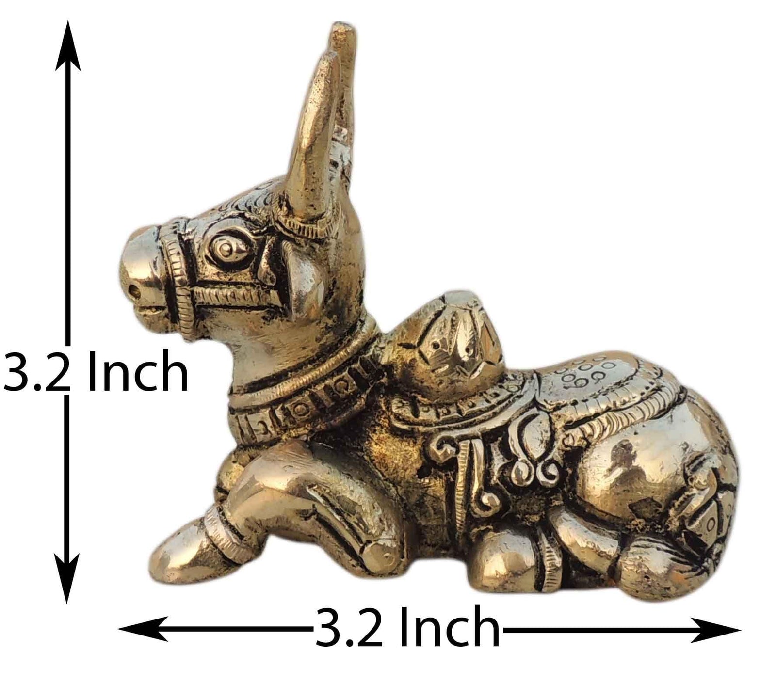 Brass Nandi — 3.2"