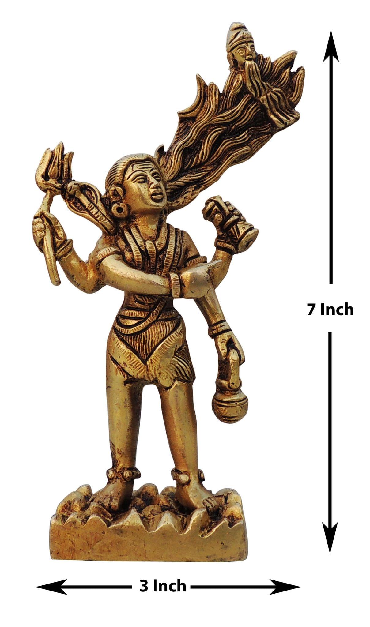 Brass Shiva — 7"