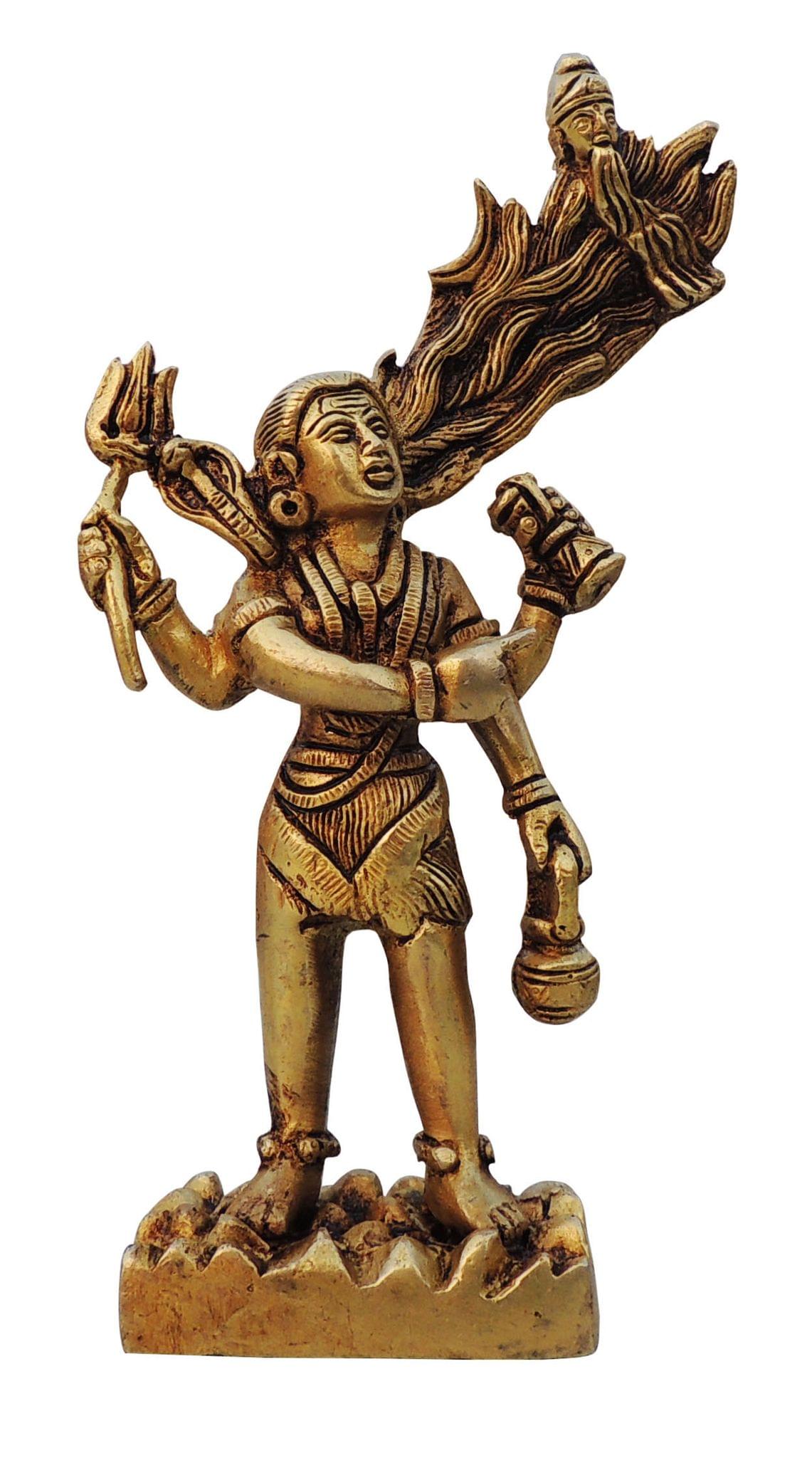 Brass Shiva — 7"