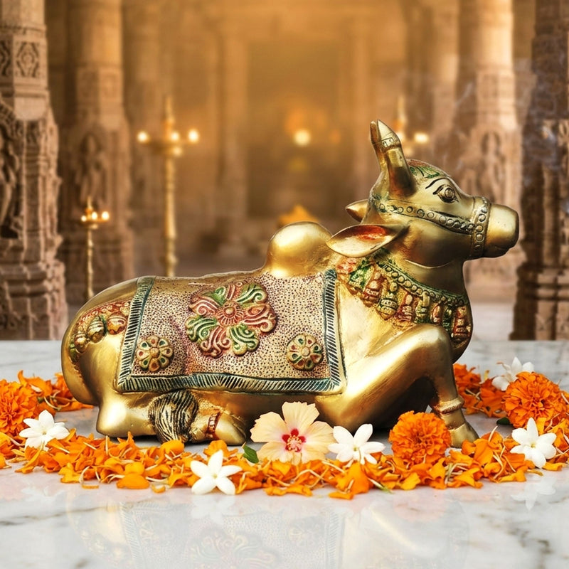 Brass Nandi — 7.2"