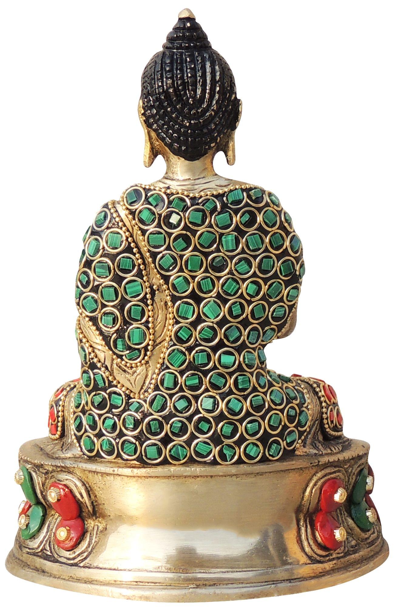 Brass Buddha — 7.5"