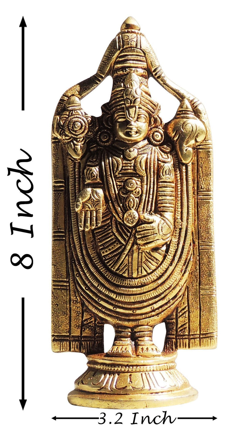 Brass Tirupati — 8"