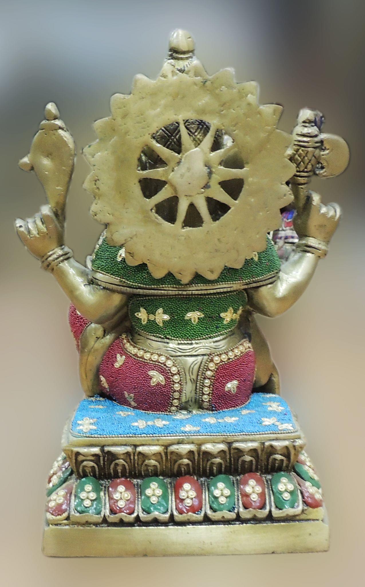 Brass Ganesh — 13"