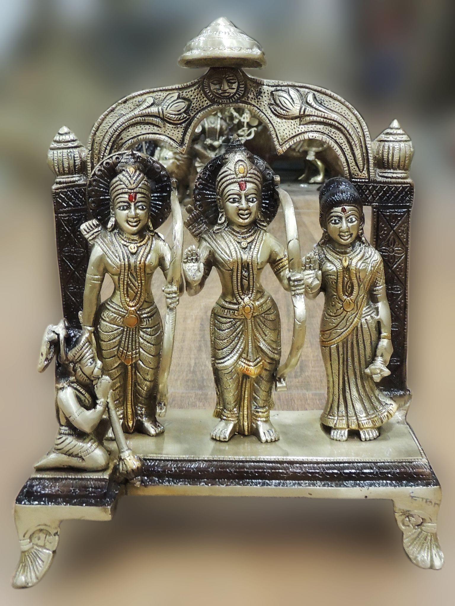 Brass Ram Darbar — 13"