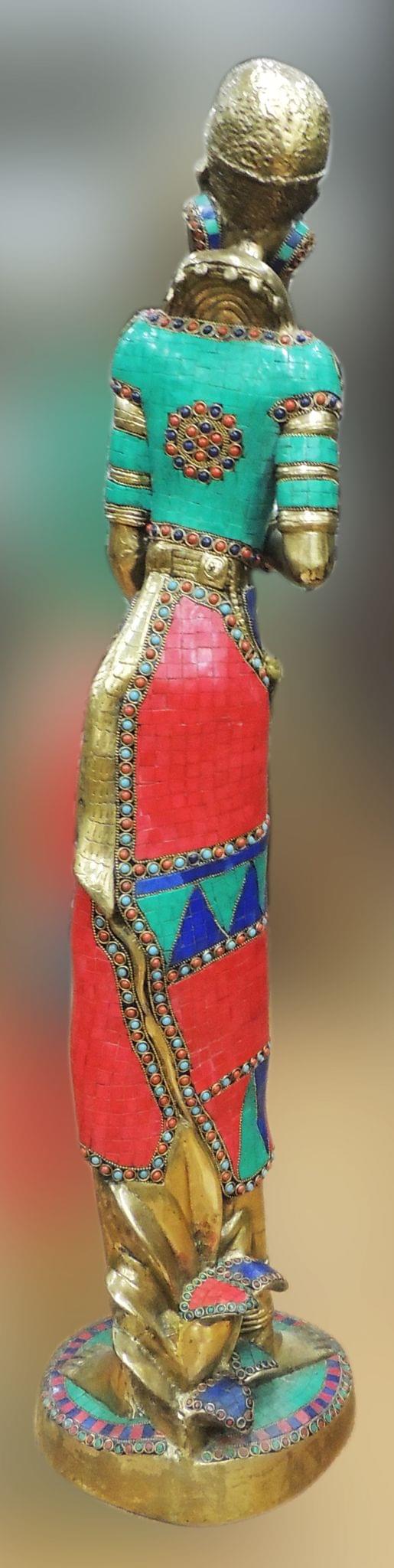 Brass Lady Stick — 37.5"