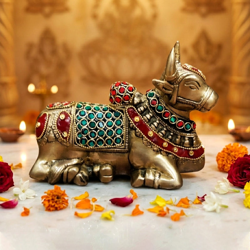 Brass Nandi — 5"