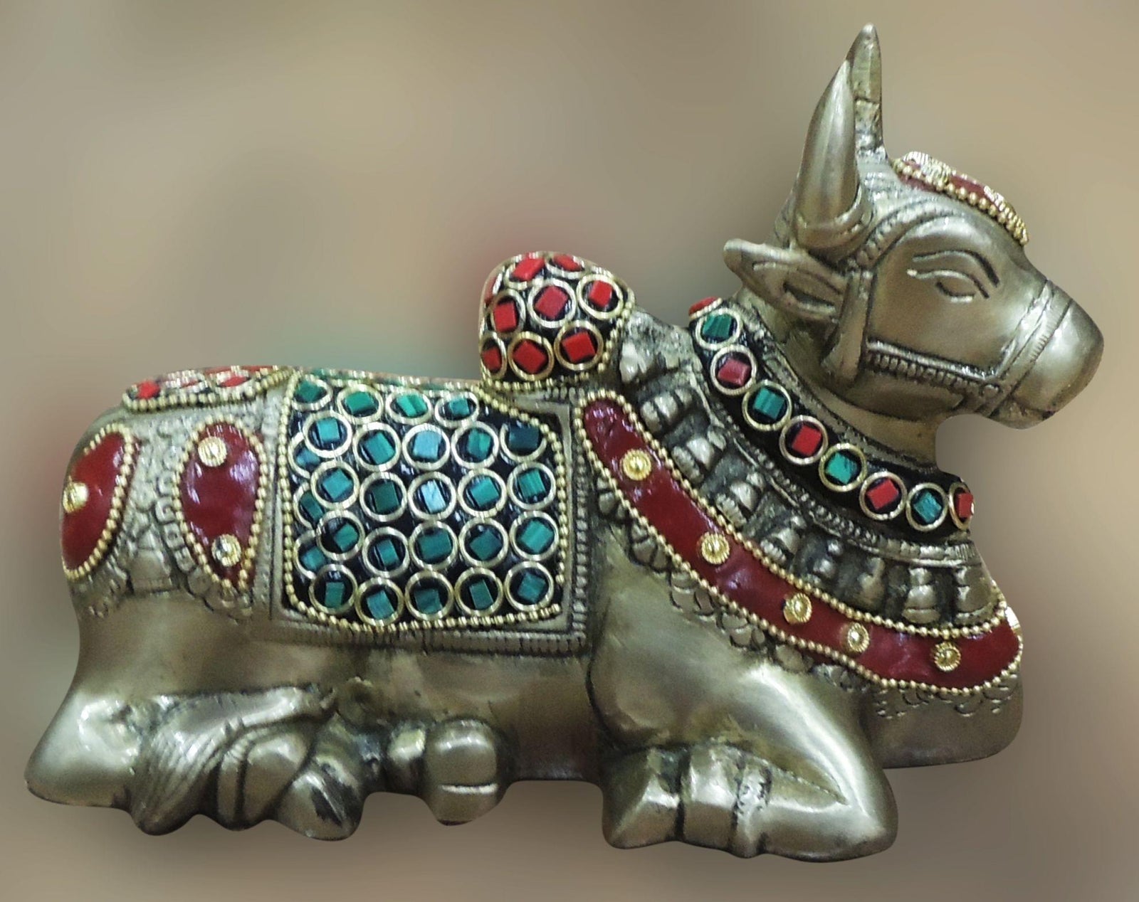 Brass Nandi — 5"