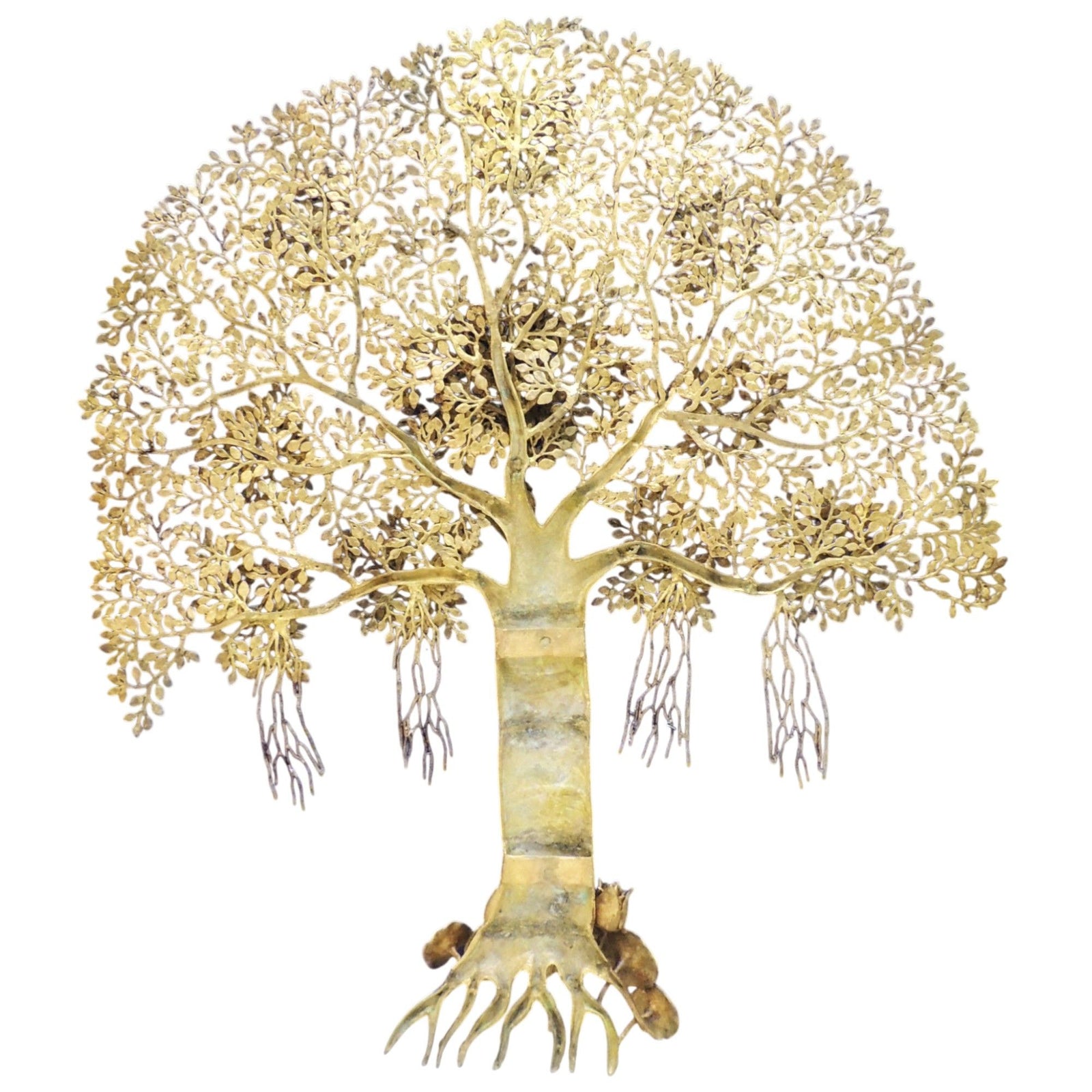 Brass Wall , Kalpavriksh Tree — 72"