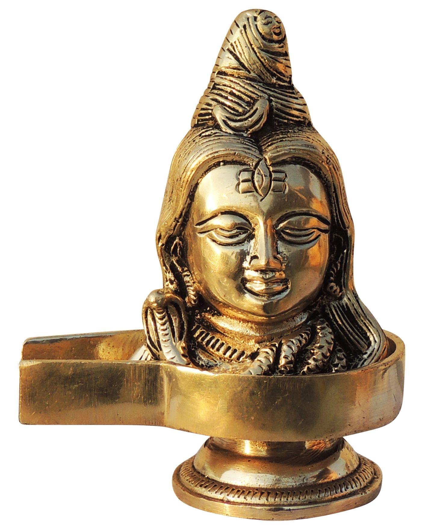Brass Shiva