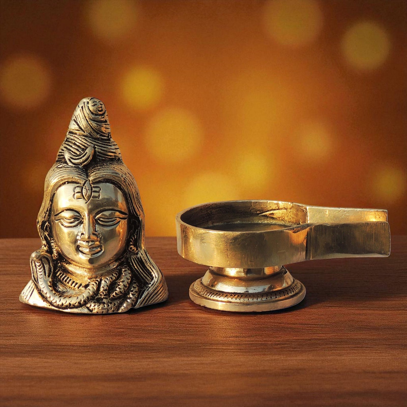 Brass Shiva