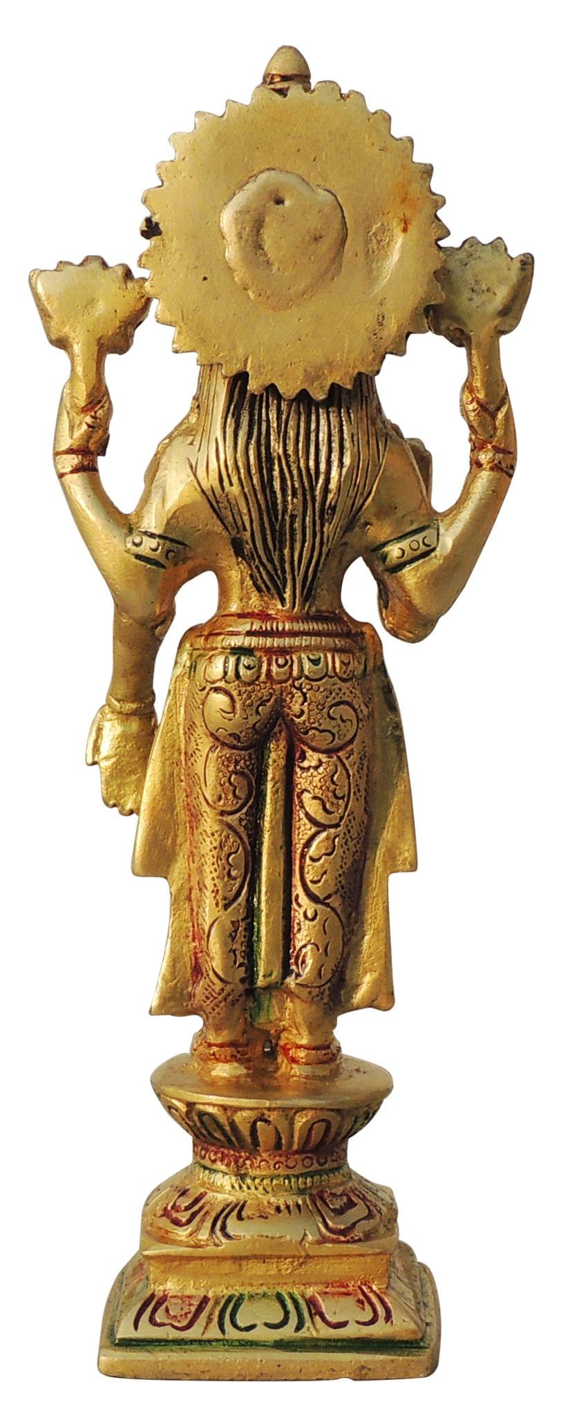 Brass Lakshmi — 9"