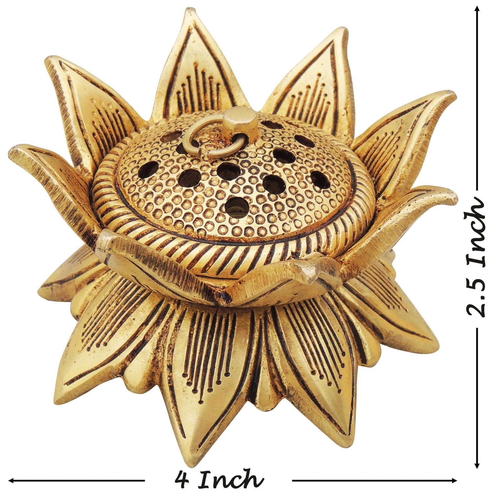 Brass Agarbatti Stand — 2.5"