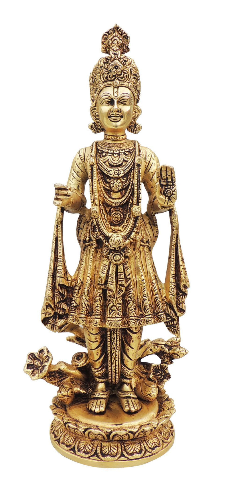 Brass Swami Narayan — 12.5"