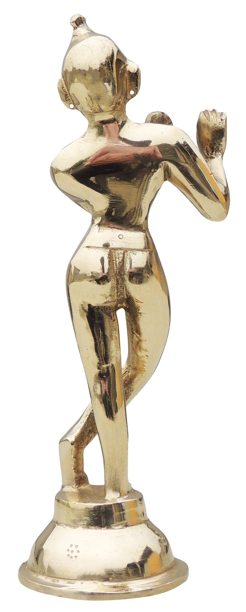 Brass Krishna — 9"