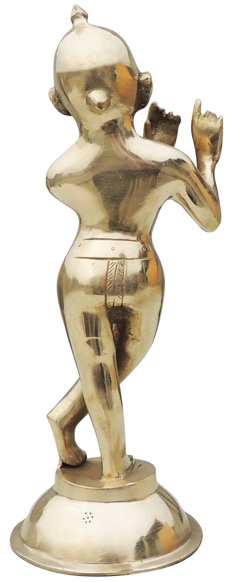 Brass Krishna — 12.5"