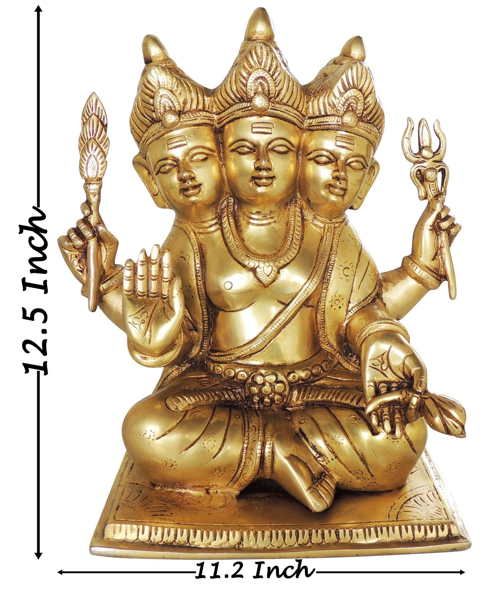 Brass Murugan, Kartikeya — 12.5"