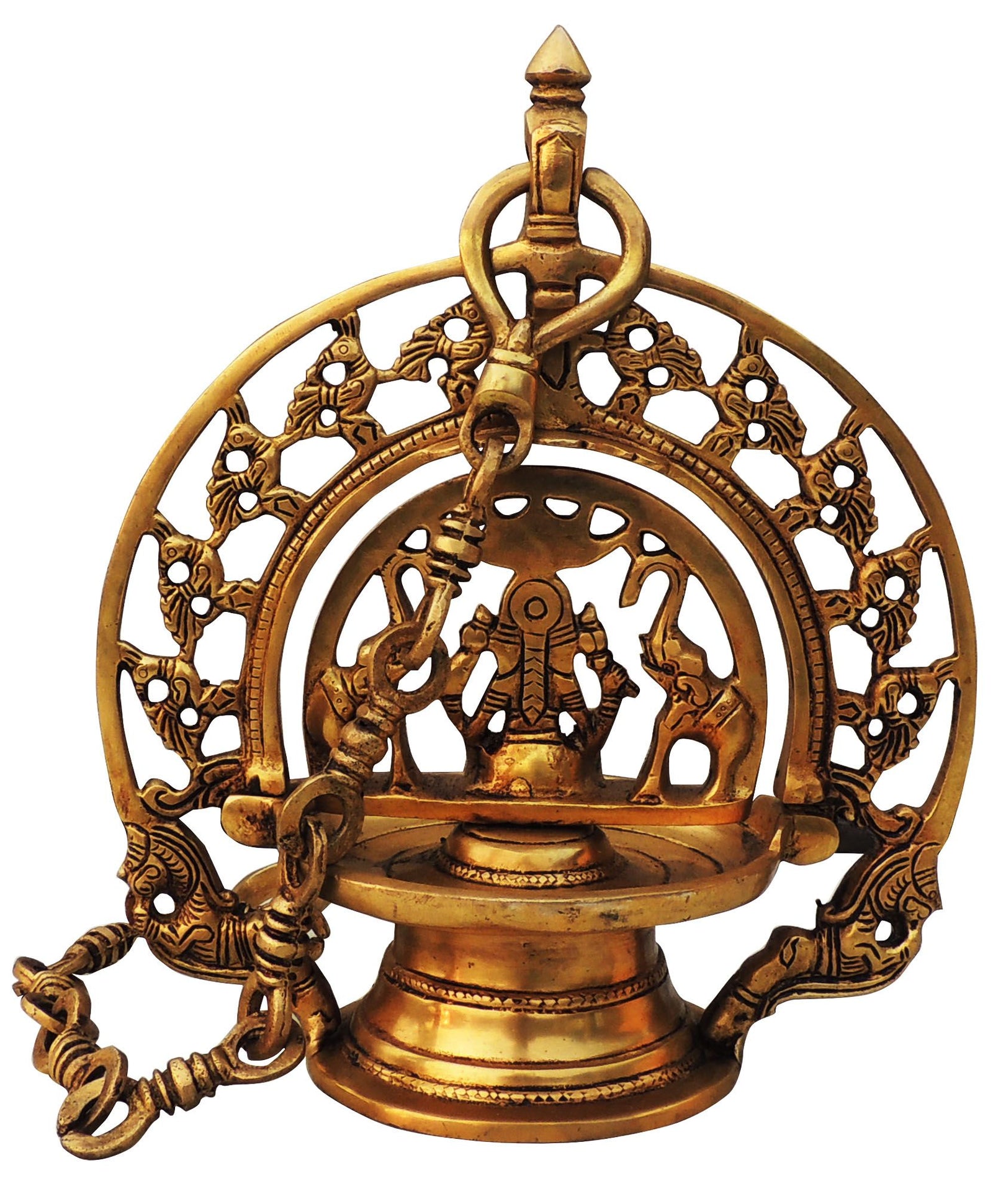 Brass Lakshmi — 10"