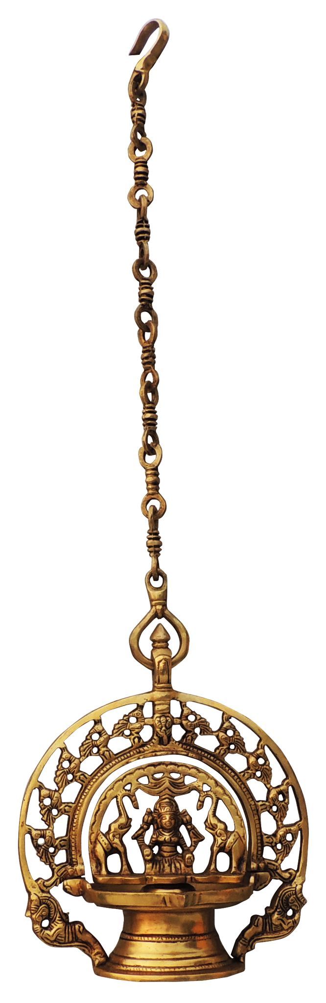 Brass Lakshmi — 10"